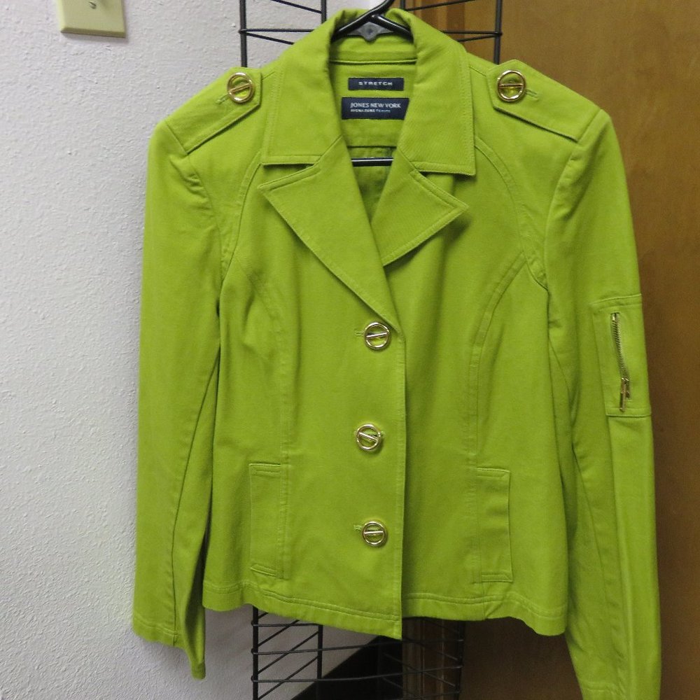 *JONES NEW YORK SIGNATURE PETITE BLAZER/JACKET * - Picture 1 of 6